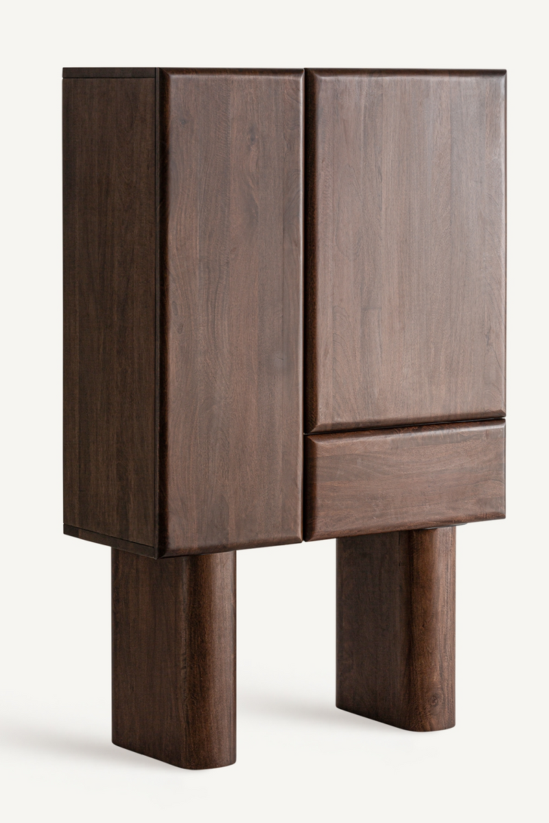 Cabinet contemporain en bois brun | Vical Home Craigh | OROA.fr