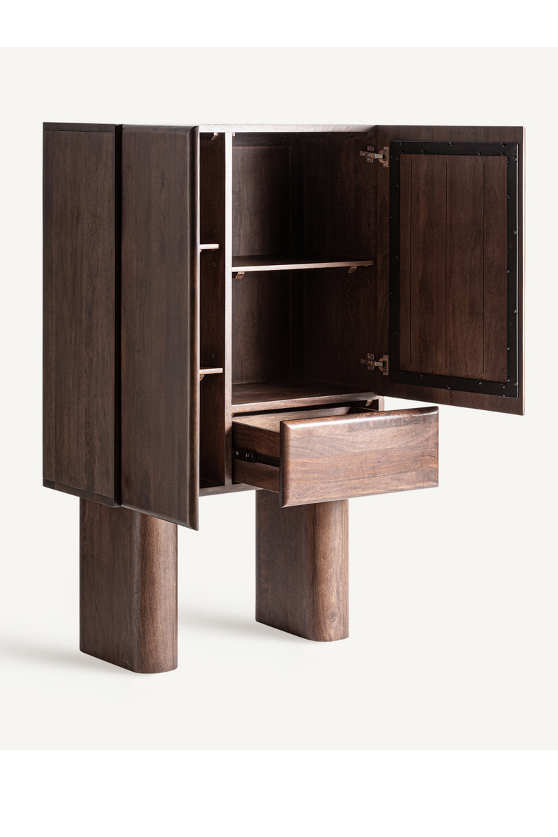 Cabinet contemporain en bois brun | Vical Home Craigh | OROA.fr