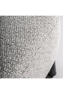 Fauteuil capitonné à accoudoirs en chêne noir | Vical Home Nara | OROA.fr