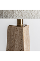 Lampadaire avec base en marbre beige | Vical Home Tetbury