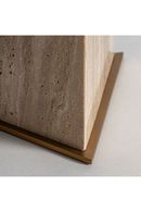 Lampadaire avec base en marbre beige | Vical Home Tetbury