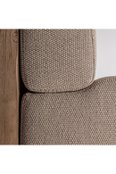 Fauteuil à assise inclinée en teck | Vical Home Pure | OROA.fr