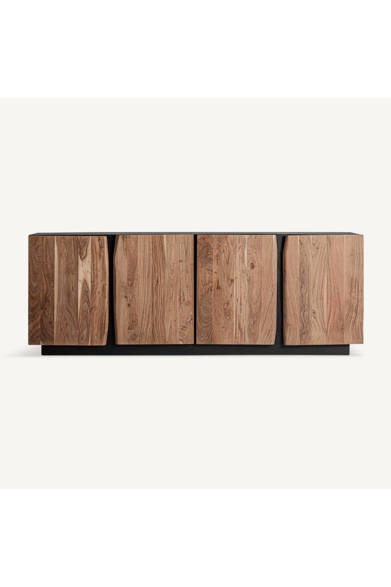 Buffet 4 portes en bois d'acacia | Vical Home Kerken | OROA.fr