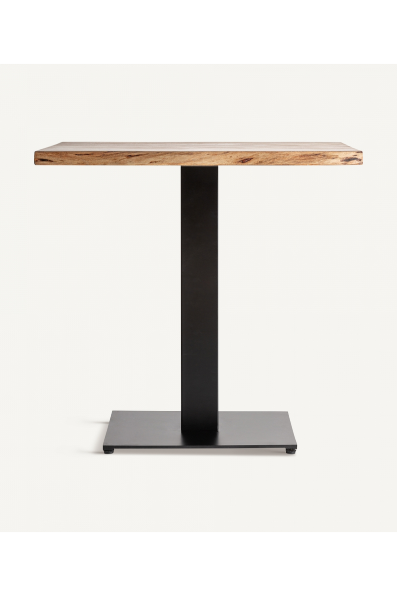 Table de bar en acacia noir L | Vical Home Tinjat | OROA.fr