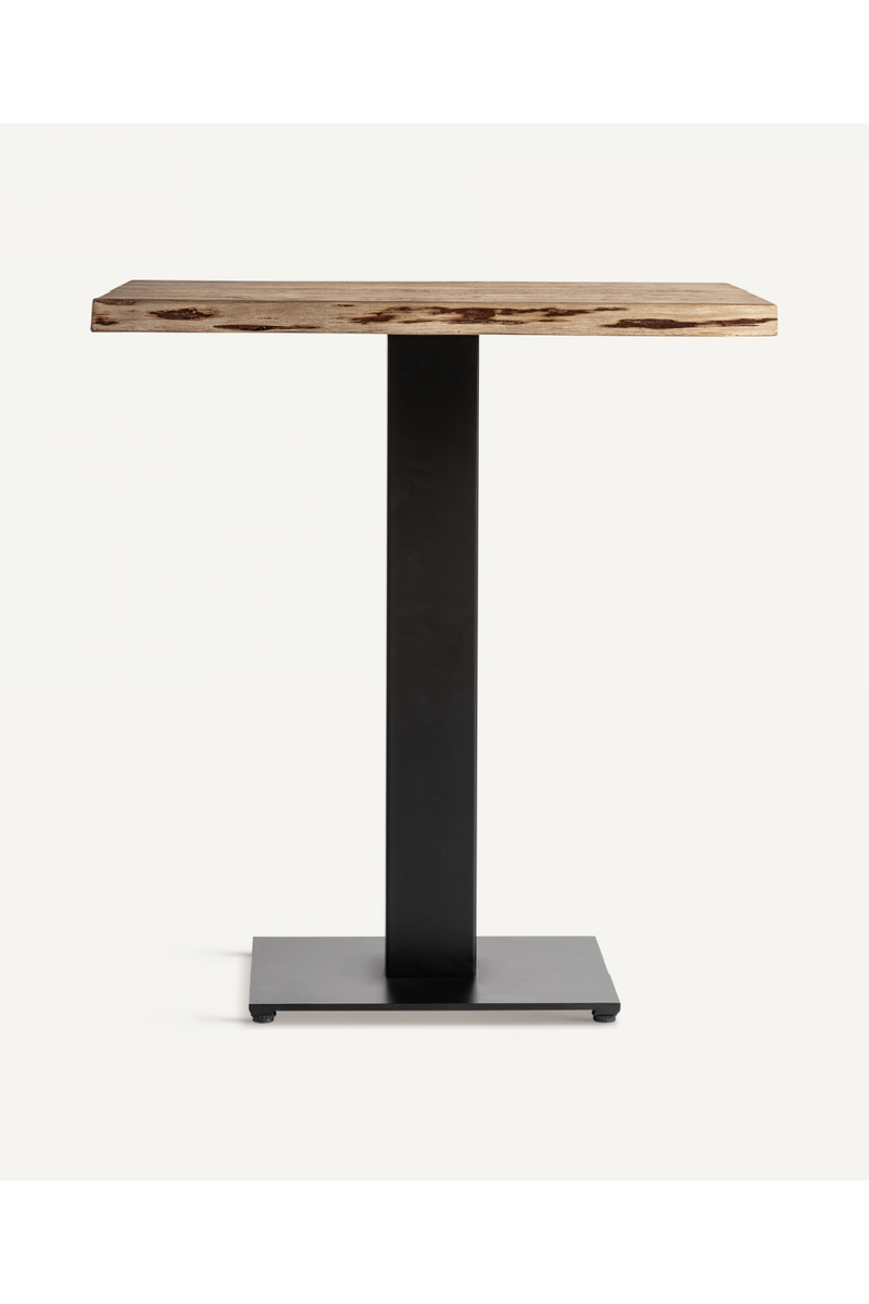 Table de bar en acacia noir S | Vical Home Tinjat | OROA.fr