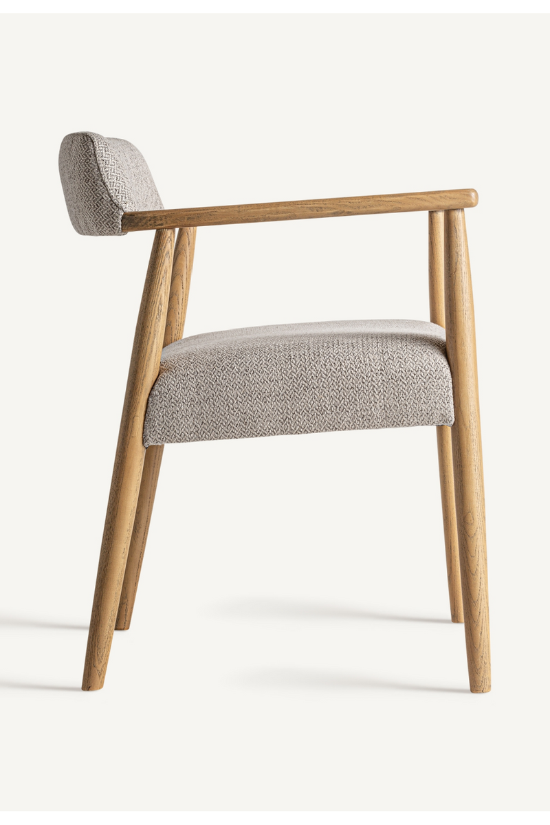 Chaise d'appoint encadrée de frêne | Vical Home Staple | OROA.fr