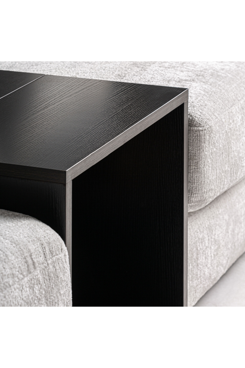 Table d'appoint en bois noir | Vical Home Deruta | OROA.fr