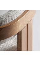 Chaise d'appoint rembourrée beige | Vical Home Sedzere | OROA.fr