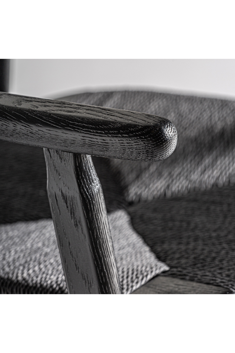 Chaise d'appoint en chêne noir | Vical Home Tasque | OROA.fr