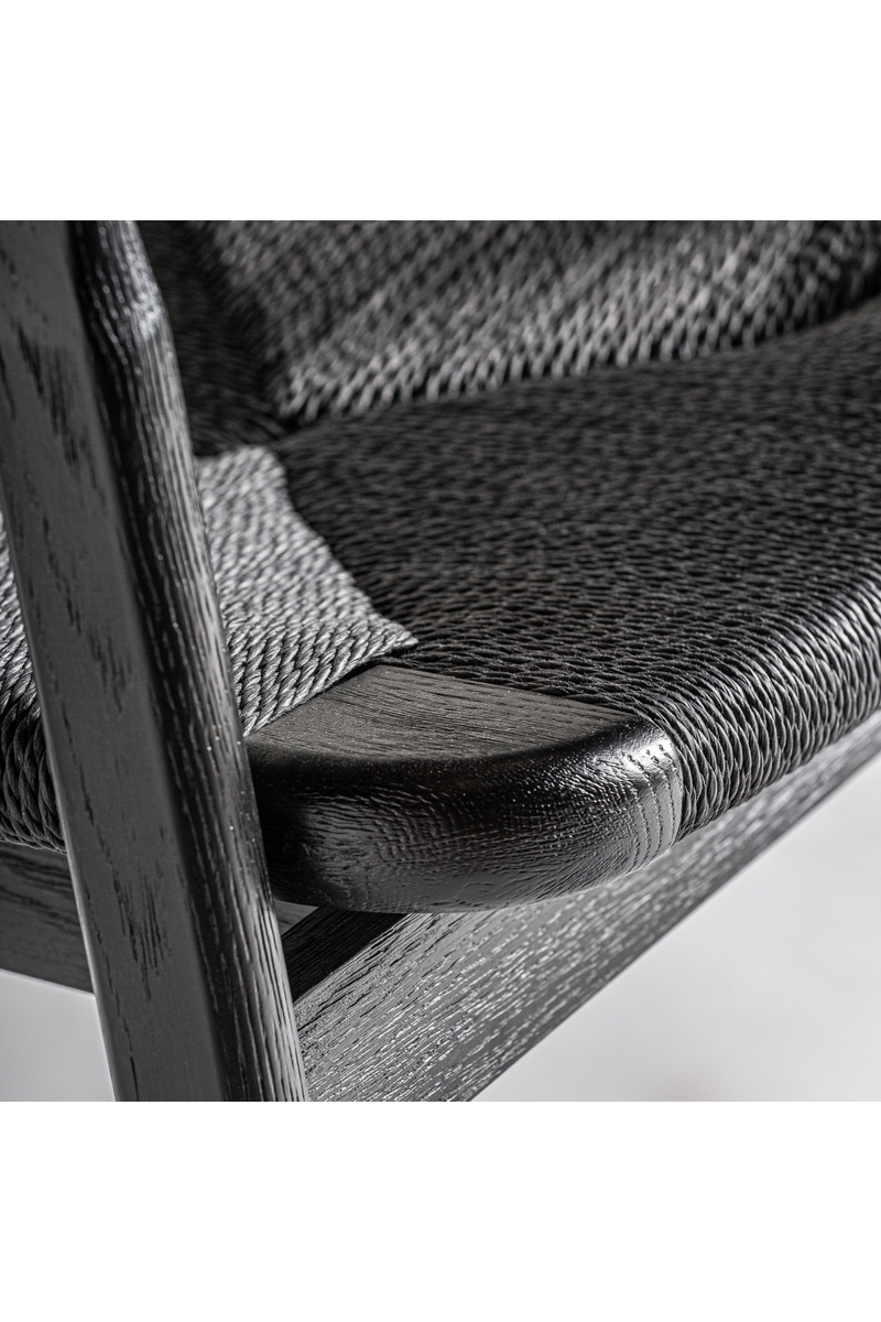 Chaise d'appoint en chêne noir | Vical Home Tasque | OROA.fr