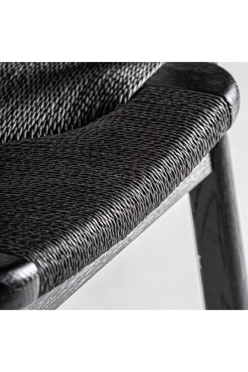 Chaise d'appoint en chêne noir | Vical Home Tasque | OROA.fr