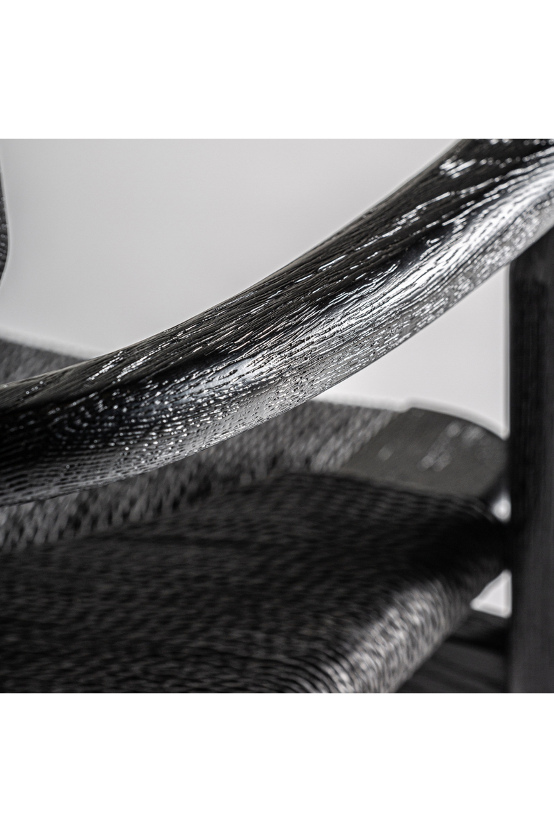 Chaise d'appoint en chêne noir | Vical Home Tasque | OROA.fr