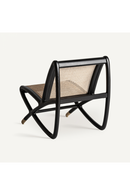 Fauteuil en rotin de frêne noir | Vical Home Gladbeck | OROA.fr