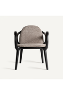 Fauteuil Art Déco noir | Vical Home Herten | OROA.fr