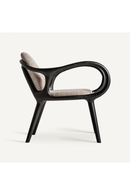 Fauteuil Art Déco noir | Vical Home Herten | OROA.fr