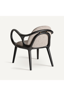 Fauteuil Art Déco noir | Vical Home Herten | OROA.fr