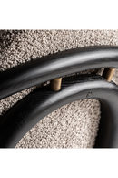 Fauteuil Art Déco noir | Vical Home Herten | OROA.fr