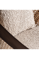 Fauteuil en rotin avec structure en frêne brun | Vical Home Werth | OROA.fr