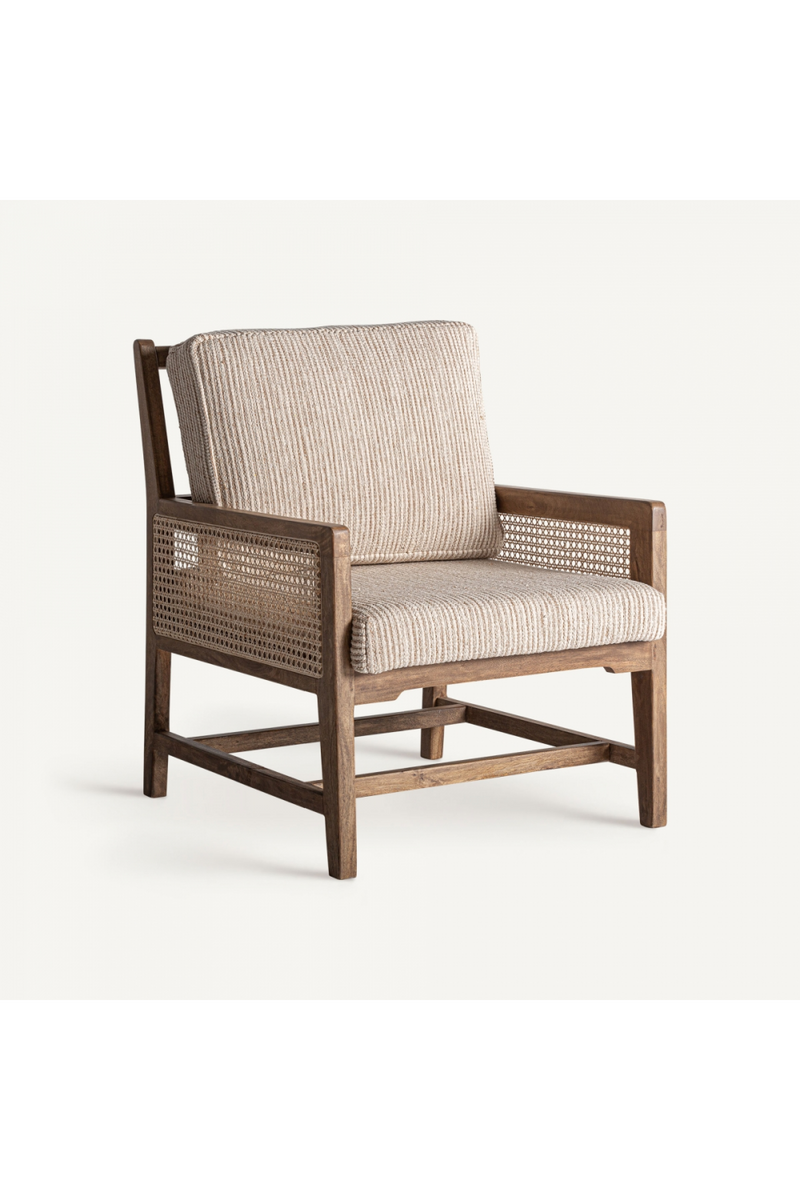 Fauteuil classique en osier | Vical Home Romarand | OROA.fr