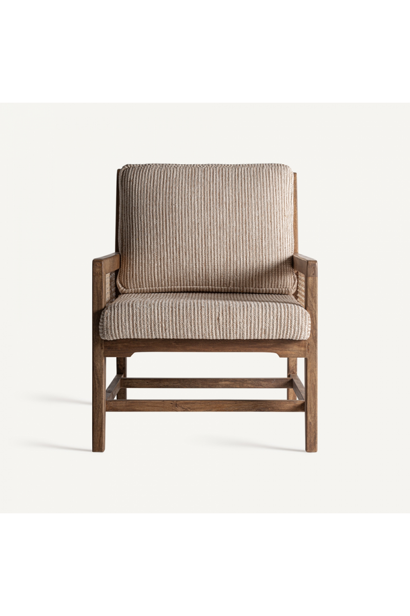 Fauteuil classique en osier | Vical Home Romarand | OROA.fr