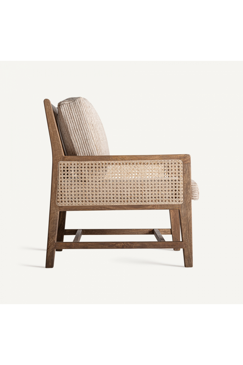 Fauteuil classique en osier | Vical Home Romarand | OROA.fr