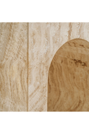 Table console arc en travertin | Vical Home Thiennes | OROA.fr