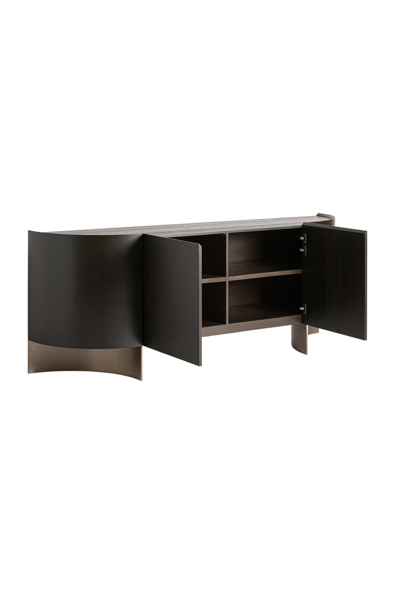 Buffet Art Déco en chêne brun | Vical Home Neuvic | OROA.fr