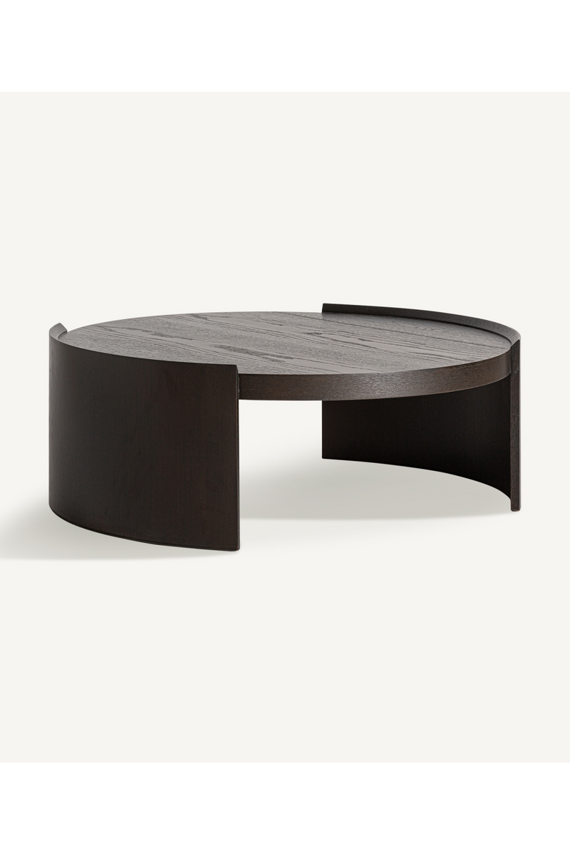 Table basse moderne en chêne brun | Vical Home Neuvic