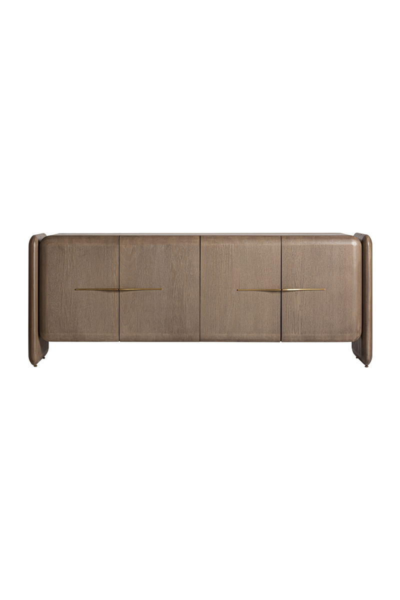 Buffet 4 portes en chêne brun | Vical Home Ussel