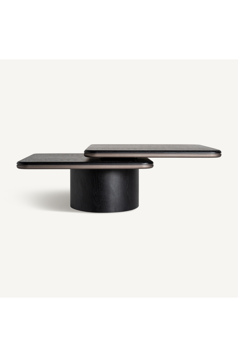 Table basse amovible en chêne noir | Vical Home Breil | OROA.fr