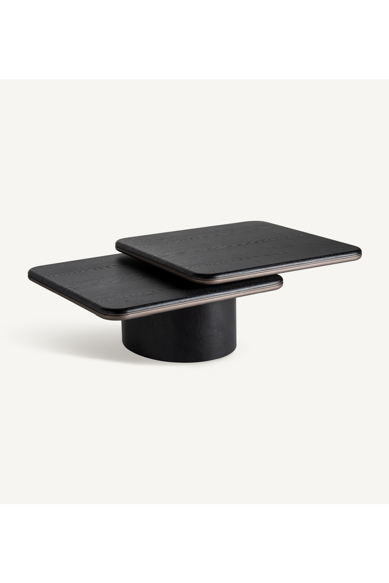 Table basse amovible en chêne noir | Vical Home Breil | OROA.fr