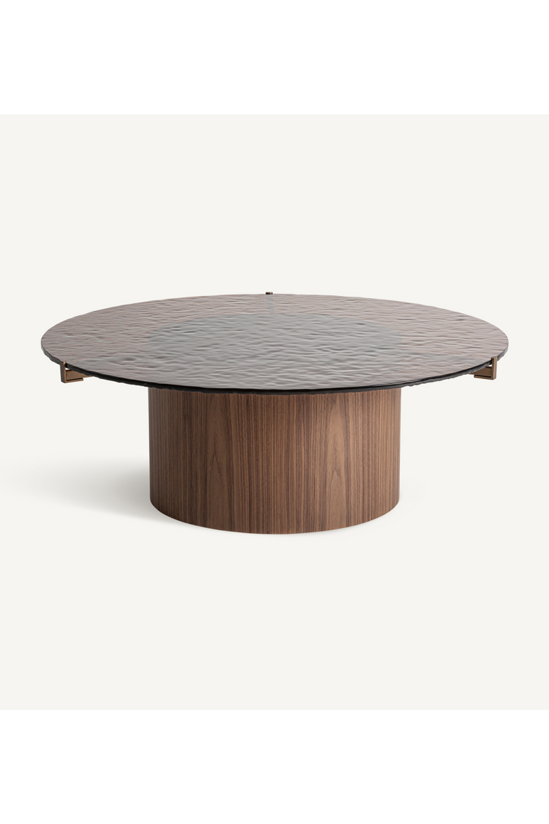 Table basse en verre brun | Vical Home Giswil | OROA.fr