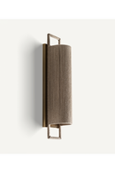 Lampe murale en corde brune | Vical Home Rives