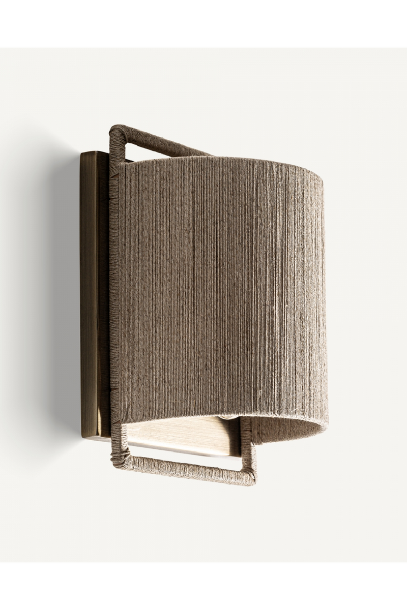 Lampe murale Art Déco avec corde | Vical Home Rives