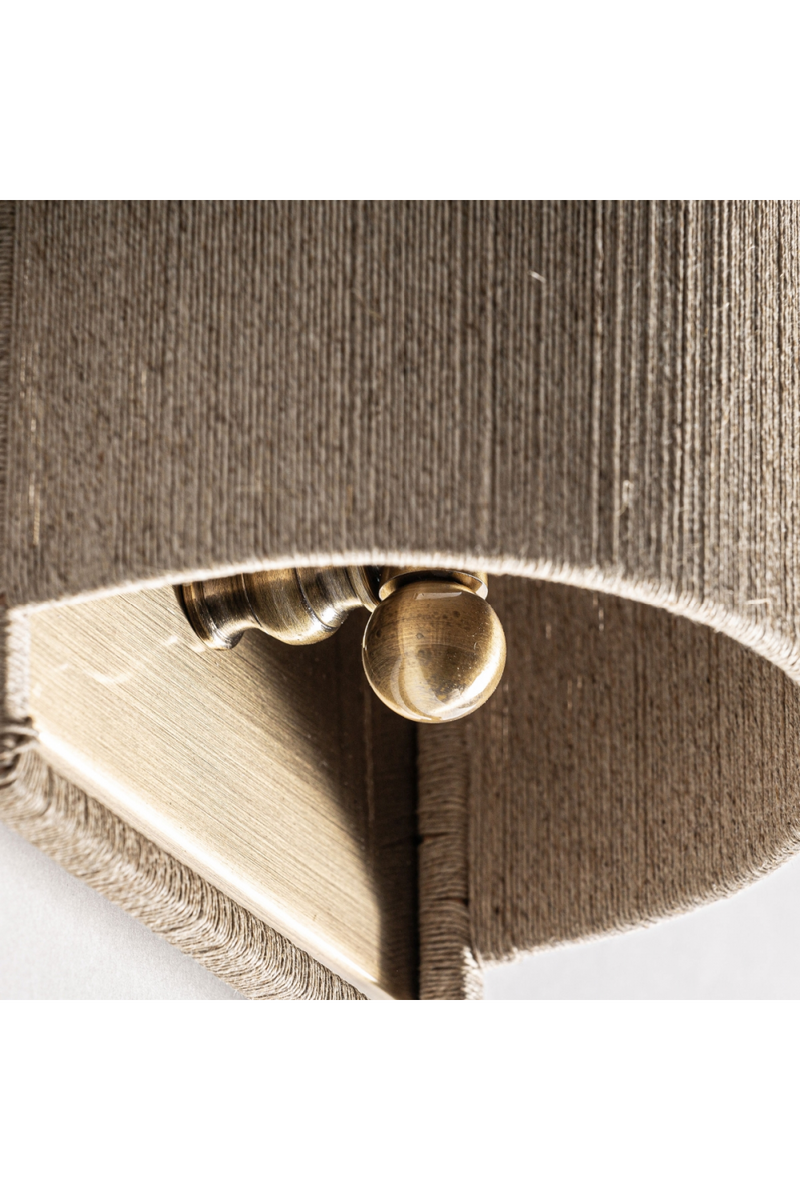 Lampe murale Art Déco avec corde | Vical Home Rives