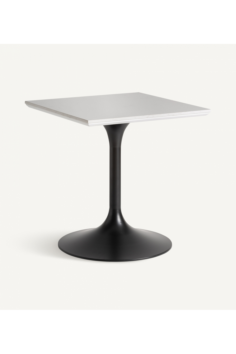 Table de comptoir en porcelaine blanche | Vical Home Perrier | OROA.fr