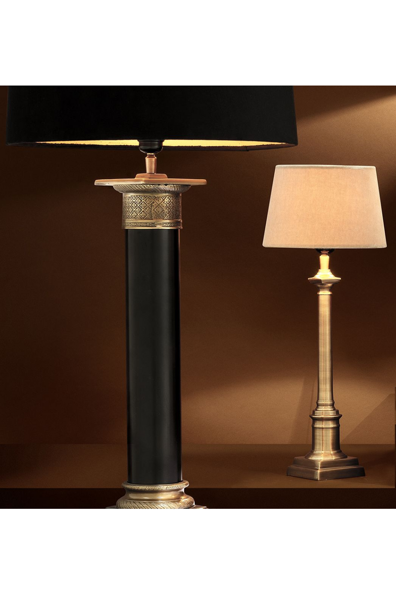 Lampe dorée  -S- | Eichholtz Cologne | Meubleluxe.fr