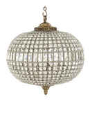 Lustre ovale en cristal | Eichholtz Kasbah M | Meubleluxe.fr