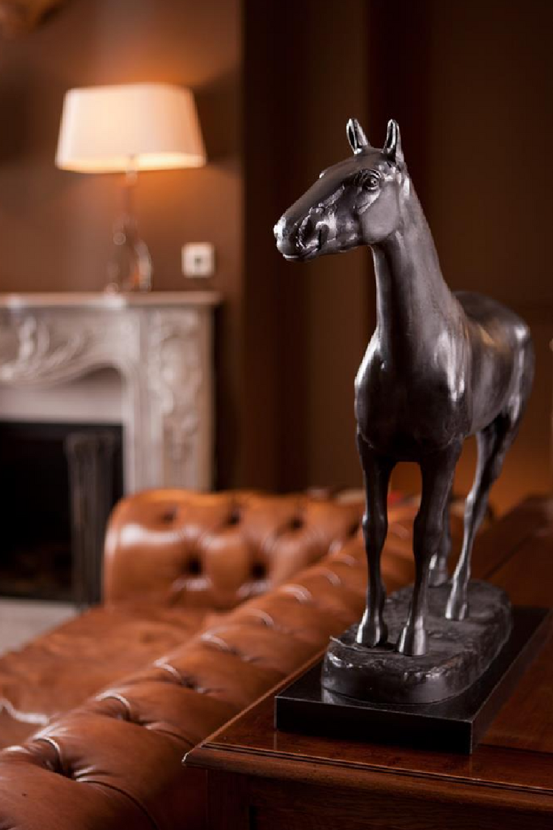 Statue cheval en bronze | Eichholtz Rodondo | Meubleluxe.fr