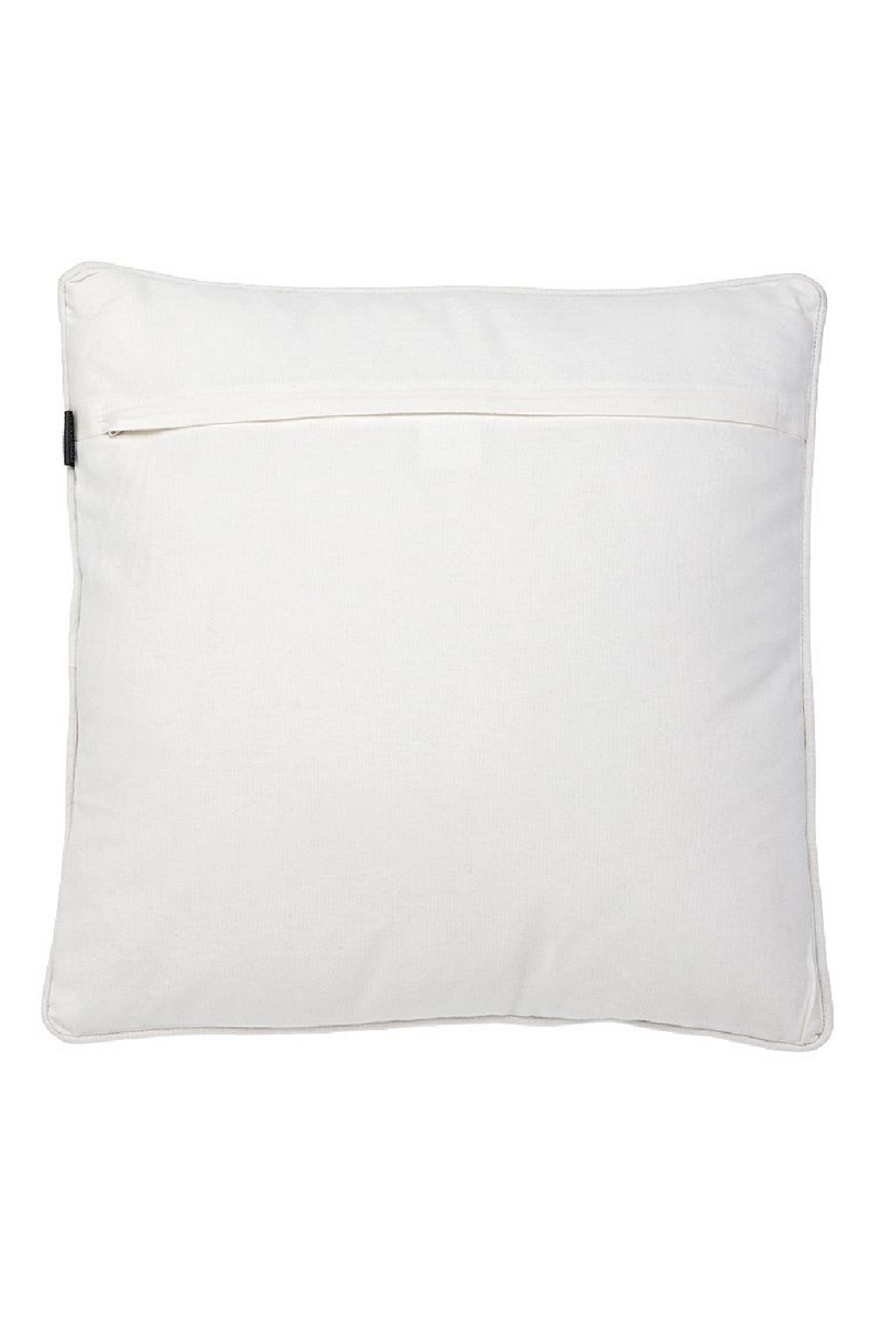 Coussin orange et blanc | Eichholtz Bradburry | Meubleluxe.fr