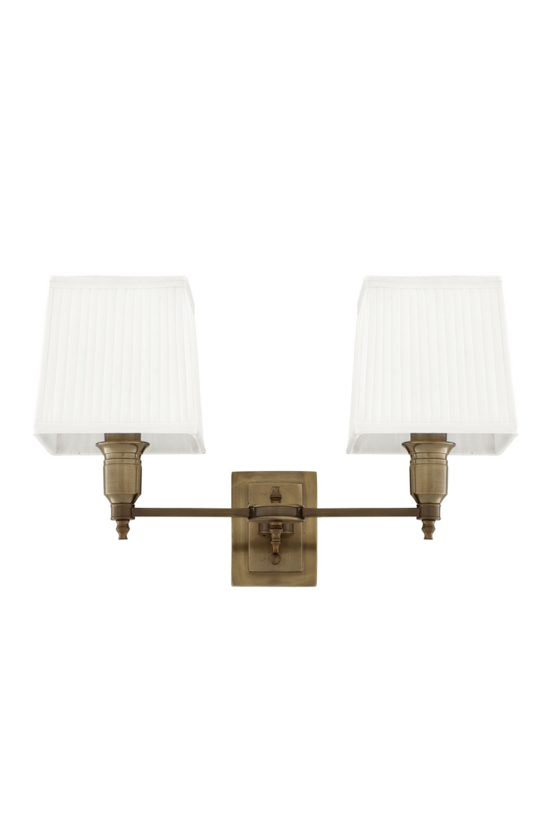 Double Gold Swing Wall Lamp | Eichholtz Lexington | Meubleluxe.fr