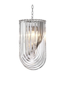 Lustre argent | Eichholtz Murano | Meubleluxe.fr