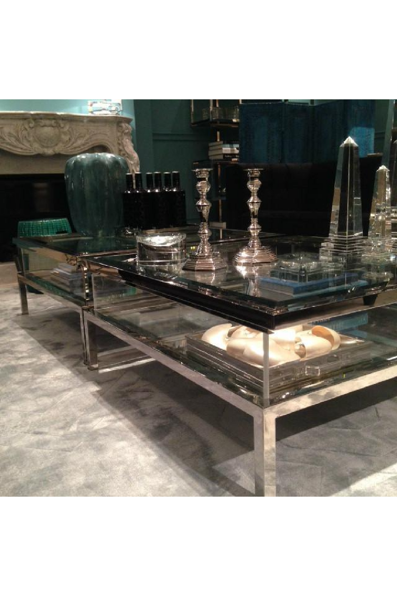 Table basse en verre | Eichholtz Harvey | Meubleluxe.fr