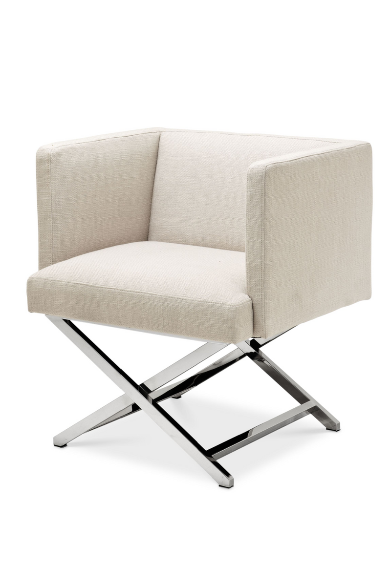 Fauteuil beige | Eichholtz Dawson | Meubleluxe.fr