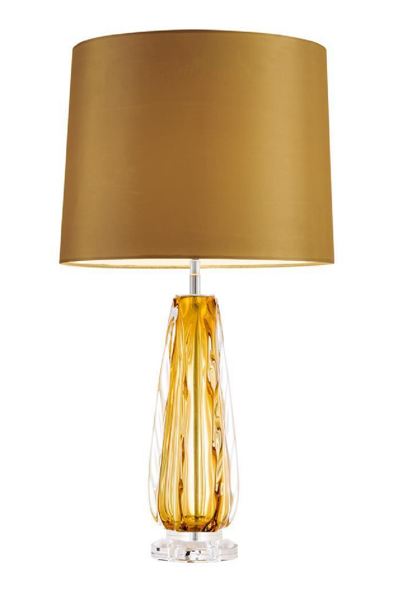 Lampe orange en verre | Eichholtz Flato | Meubleluxe.fr