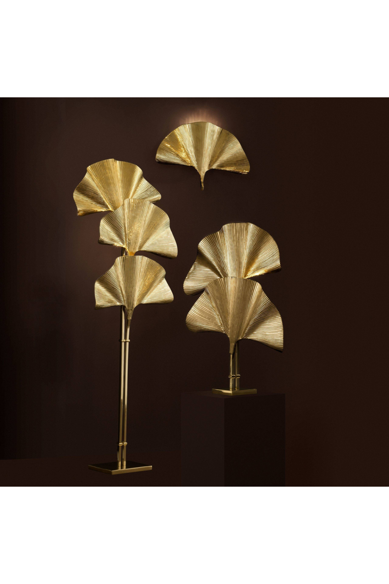 Lampadaire doré | Eichholtz Las Palmas | Meubleluxe.fr