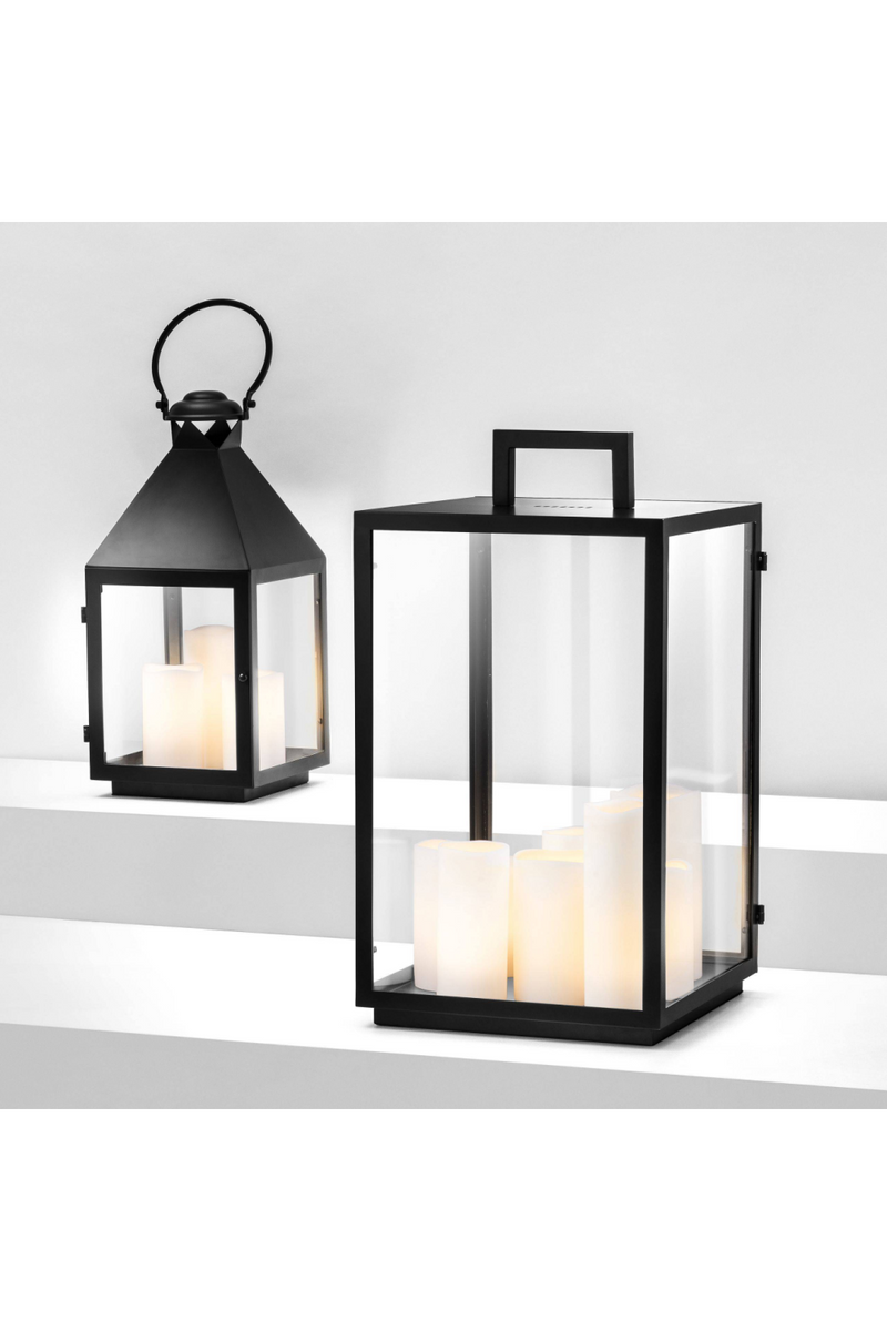 Lampe lanterne en verre | Eichholtz Debonair | Meubleluxe.fr