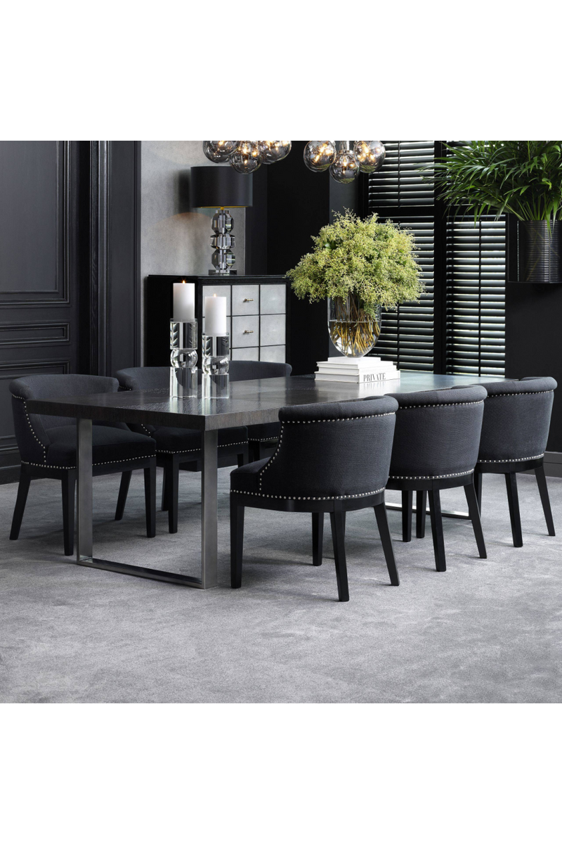 Table en chêne noir | Eichholtz Borghese | Meubleluxe.fr