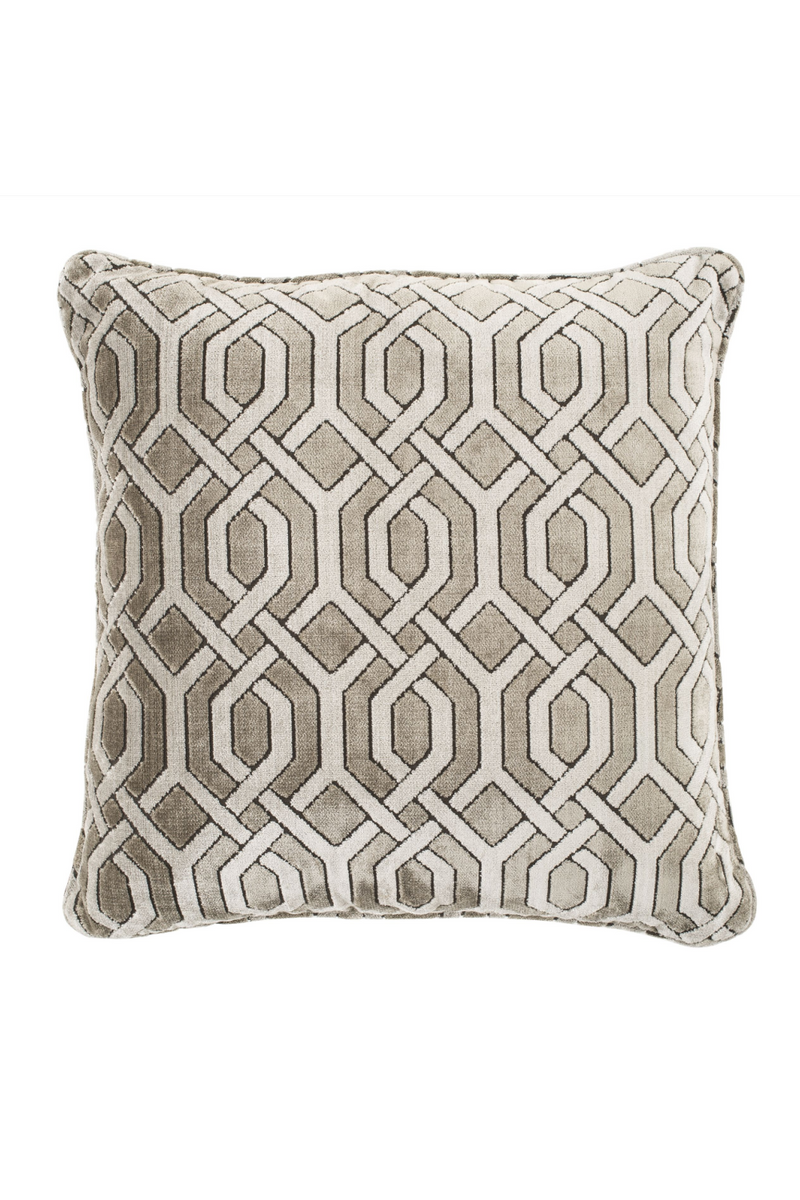 Coussin décoratif en velours | Eichholtz Trellis | Meubleluxe.fr