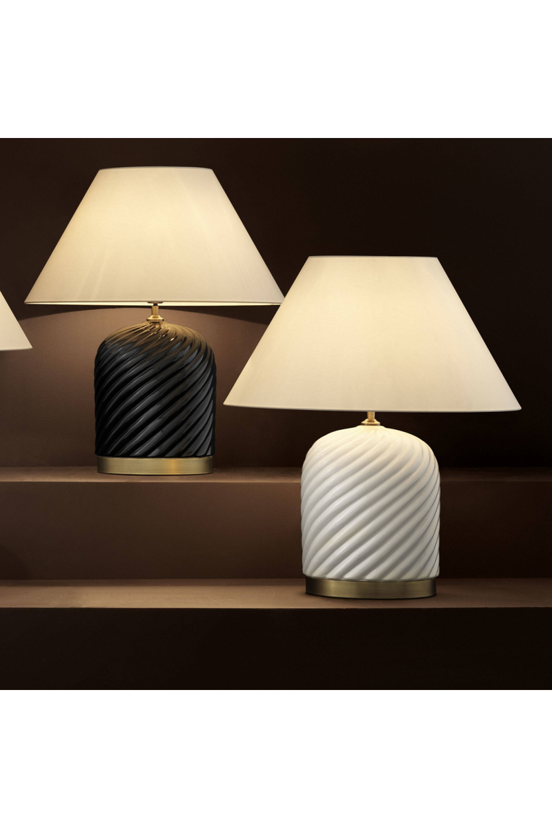 Lampe de table crème | Eichholtz Savona | Meubleluxe.fr